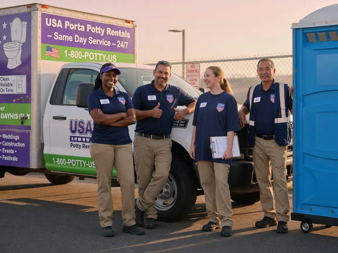 Porta Potty Rental company in Cissna Park, IL